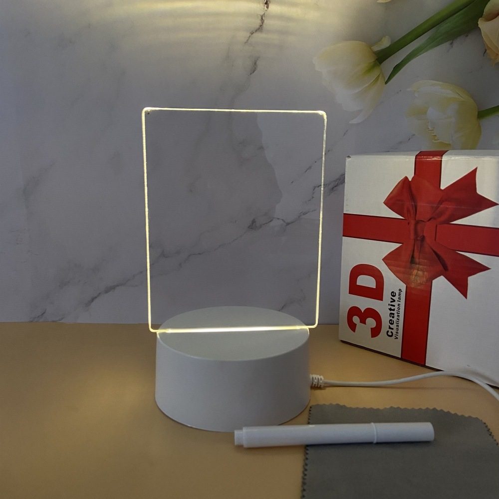 Rewriteable LED Noteboard Night Light